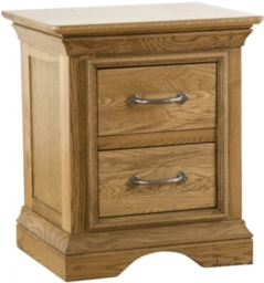 Lyon Oak Bedside Cabinet - thumbnail 1