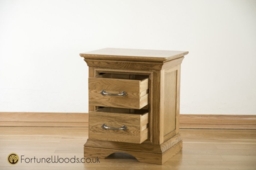 Lyon Oak Bedside Cabinet - thumbnail 2