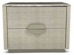 Marylin Marble 2 Drawer Bedside Table - Variation Available