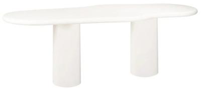 Clearance - Bloomstone White 260cm Dining Table - FSS15214