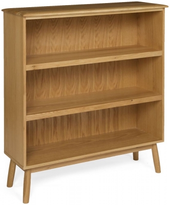 Malmo Oak Low Bookcase - image 1