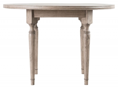 Mustique Wooden Round Dining Table - 2 Seater - image 1