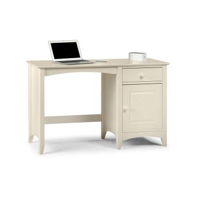 Cameo White Single Writing Desk - image 1
