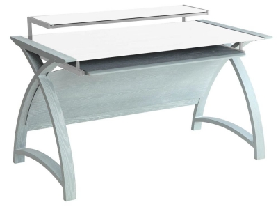 Jual Curve Grey Computer Desk PC201 1300 - image 1