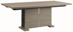 Alf Italia Tivoli Grey Wood 6-8 Seater Extending Pedestal Dining Table