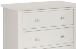 Berkeley Grey Painted 3 Drawer Chest - thumbnail 2