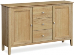 Bath Oak 140cm Medium 2 Door Sideboard