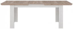 Rowan White 6-8 Seater Extending Dining Table