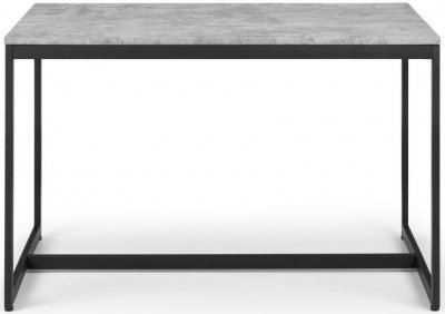 Staten Concrete Effect Dining Table - 4 Seater - image 1