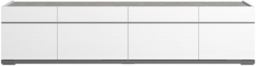 Modern Mara White Italian 195cm TV Unit