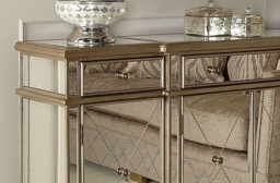 Beaumont Gold Mirrored Sideboard - thumbnail 2