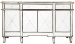 Beaumont Gold Mirrored Sideboard - thumbnail 1