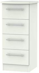 Sherwood Porcelain 4 Drawer Narrow Chest