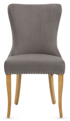 Ashley Steel Grey Dining Chair (Sold in Pairs) - image 1