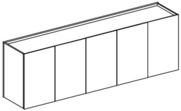 Skovby SM405 5 Door Sideboard - Variant Available - thumbnail 2