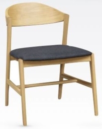 Carrington Scandinavian Style Oak Carver Dining Chair (Sold in Pairs) - thumbnail 2