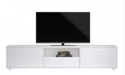 Kiama White Large Storage TV Unit
