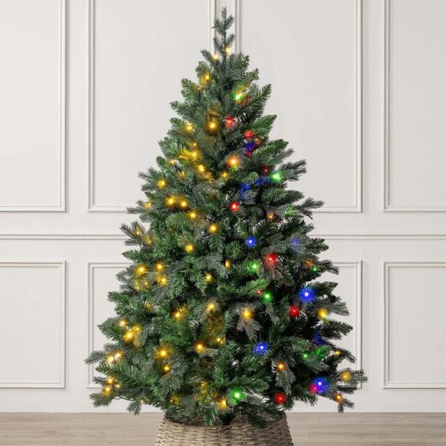 Pre-Lit Fraser Fir Artificial Christmas Tree - Christow - image 1