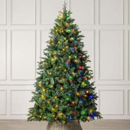 Pre-Lit Fraser Fir Artificial Christmas Tree - Christow - thumbnail 5