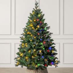 Pre-Lit Fraser Fir Artificial Christmas Tree - Christow