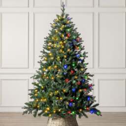 Pre-Lit Fraser Fir Artificial Christmas Tree - Christow - thumbnail 3