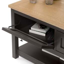Dartmouth Coffee Table with Drawer Storage - Christow - thumbnail 2