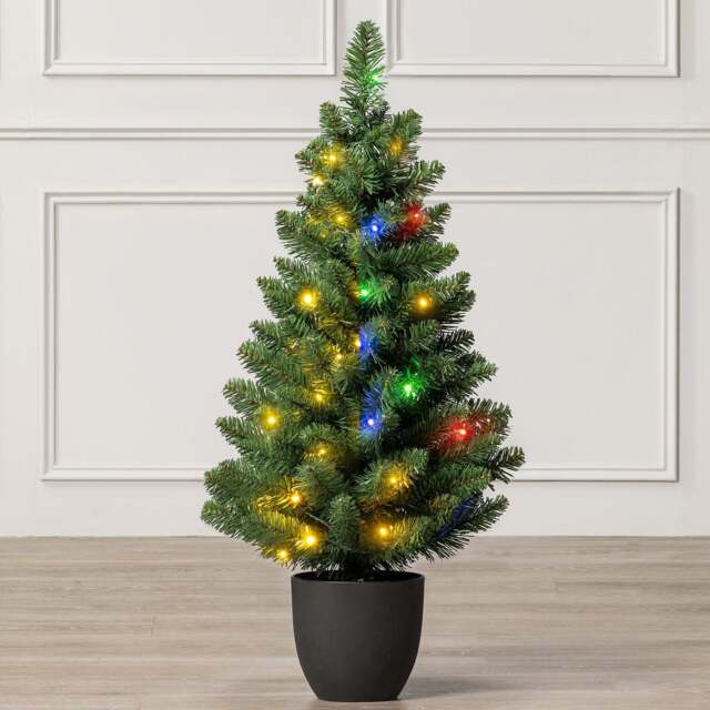 Pre-Lit Avila Spruce Christmas Tree - Christow - image 1
