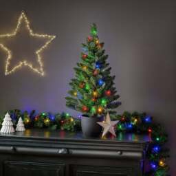 Pre-Lit Avila Spruce Christmas Tree - Christow - thumbnail 2