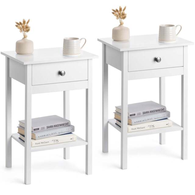 Pair of Modbury Bedside Tables - Christow - image 1