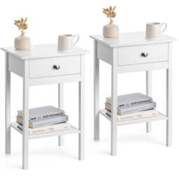 Pair of Modbury Bedside Tables - Christow - thumbnail 1