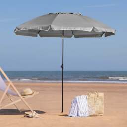 Portable Beach Parasol – 2m - Christow