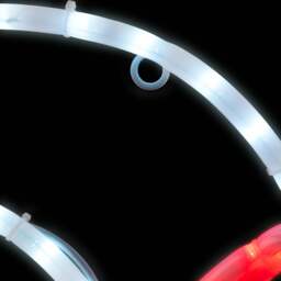 Candy Cane Christmas Rope Light - Christow - thumbnail 4