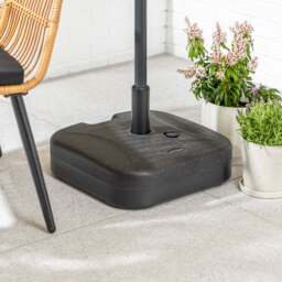 Square Plastic Parasol Base – 30kg - Christow