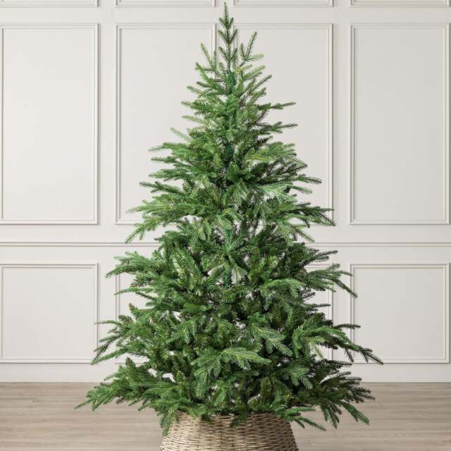 Nordmann Fir Artificial Christmas Tree - Christow