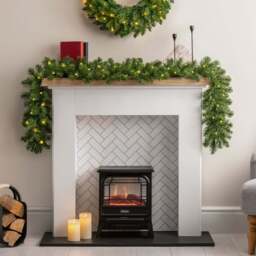 Plain Spruce Christmas Garland - Christow - thumbnail 5