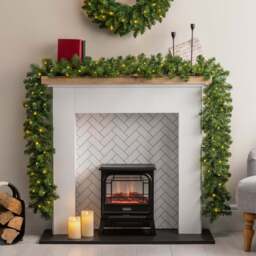Plain Spruce Christmas Garland - Christow - thumbnail 6