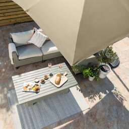 Roma Cantilever Parasol – 2.5m - Christow - thumbnail 4