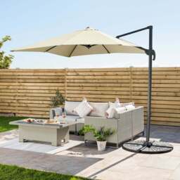 Roma Cantilever Parasol – 2.5m - Christow - thumbnail 5