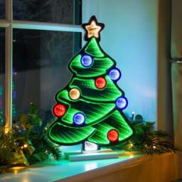 Christmas Tree Infinity Light - Christow - thumbnail 1