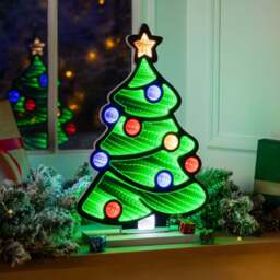 Christmas Tree Infinity Light - Christow - thumbnail 3