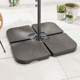 Square Cantilever Parasol Base – 80kg - Christow