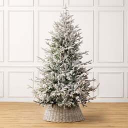 Verbier Fir Flocked Christmas Tree - Christow - thumbnail 1