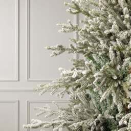 Verbier Fir Flocked Christmas Tree - Christow - thumbnail 5