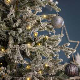 Verbier Fir Flocked Christmas Tree - Christow - thumbnail 6