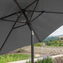 Crank & Tilt Parasol – 2m - Christow - thumbnail 6