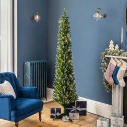 Snowy Pencil Christmas Tree - Christow - thumbnail 4