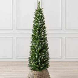 Snowy Pencil Christmas Tree - Christow - thumbnail 1