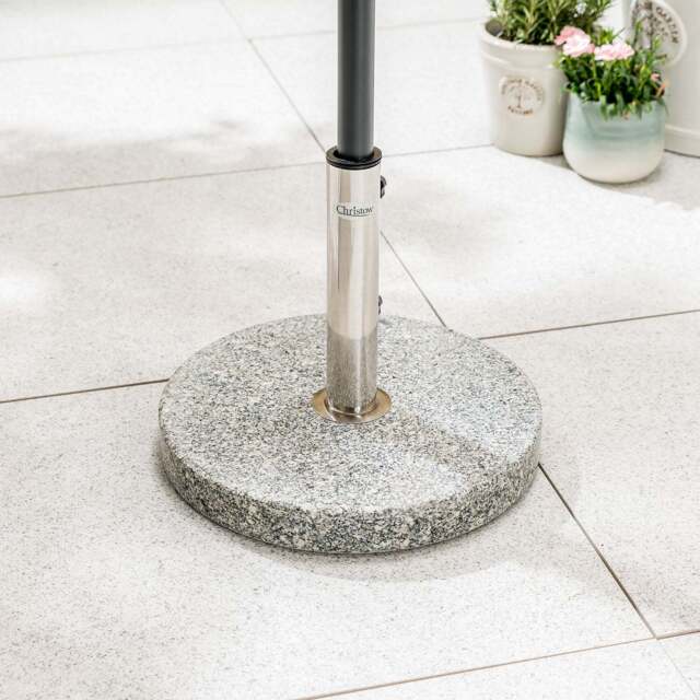 Granite Parasol Base – 22kg - Christow - image 1