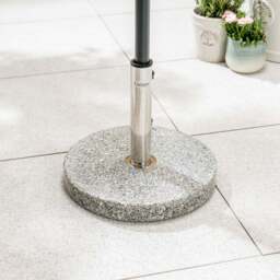 Granite Parasol Base – 22kg - Christow - thumbnail 1