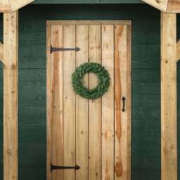Spruce Artificial Christmas Wreath - Christow - thumbnail 4